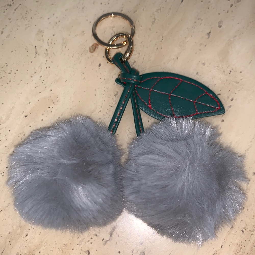 Cherry Keychain or Handbag Charm